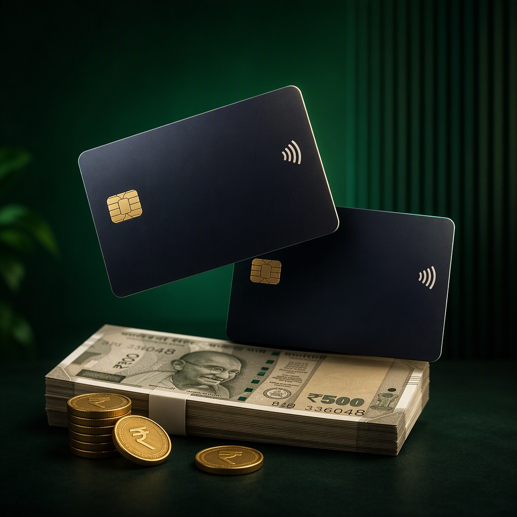 Cash on Card service at Cash in Minutes, T Dasarahalli, Bengaluru — credit cards and rupee cash